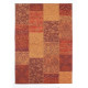 Kusový koberec Manhattan Patchwork Chenille Terracotta