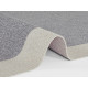 Kusový koberec Braided 105555 Grey Creme kruh – na ven i na doma