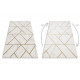 Kusový koberec Emerald geometric 1012 cream and gold