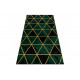 Kusový koberec Emerald 1020 green and gold