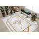Kusový koberec Emerald diamant 1019 cream and gold