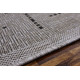 Kusový koberec FLOORLUX Silver/Black 20008 – na ven i na doma