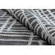 Kusový koberec Sion Sisal Trellis 22144 black/ecru – na ven i na doma