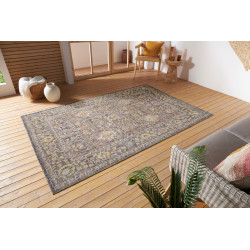 Kusový koberec Cairo 105589 Luxor Grey Multicolored – na ven i na doma