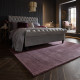 Kusový ručně tkaný koberec Tuscany Textured Wool Border Purple