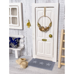 Protiskluzová rohožka Deko 105353 Grey Creme - na ven i na doma