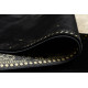 AKCE: 70x300 cm Běhoun Gloss 408C 86 geometric black/gold