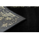 AKCE: 70x300 cm Běhoun Gloss 408C 86 geometric black/gold
