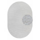 Kusový koberec Villeroy & Boch 106048 White ovál