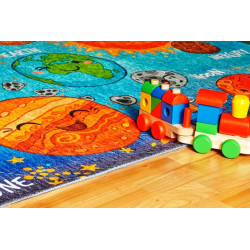 AKCE: 120x170 cm Dětský kusový koberec Torino kids 230 SOLAR SYSTEM