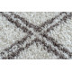 AKCE: 160x220 cm Kusový koberec Berber Asila B5970 cream and brown