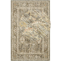AKCE: 200x280 cm Kusový koberec Cairo 105592 Luxor Black Cream – na ven i na doma