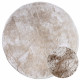 AKCE: 200x200 (průměr) kruh cm Kusový koberec Cosy 106111 Cream kruh z kolekce Elle