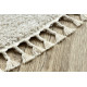 AKCE: 120x120 (průměr) kruh cm Kusový koberec Berber 9000 cream kruh