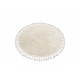 AKCE: 120x120 (průměr) kruh cm Kusový koberec Berber 9000 cream kruh