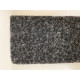 AKCE: 140x555 cm Metrážový koberec Santana 50 černá s podkladem gel, zátěžový
