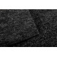 AKCE: 100x445 cm Metrážový koberec Rambo 15 černý, zátěžový