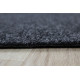 AKCE: 100x445 cm Metrážový koberec Rambo 15 černý, zátěžový