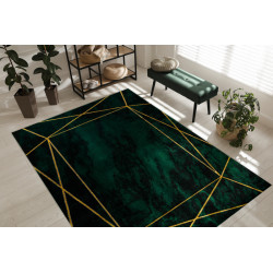 AKCE: 240x330 cm Kusový koberec Emerald 1022 green and gold