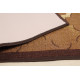 AKCE: 200x120 cm Protiskluzový běhoun na míru Zel 1017 Brown - obšitý ze všech stran