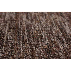 AKCE: 50x200 cm Kusový koberec Nizza Brown - obšitý ze všech stran