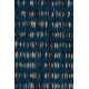 Ručně tkaný kusový běhoun Indira Blue